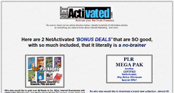 Desktop Screenshot of netactivated.com